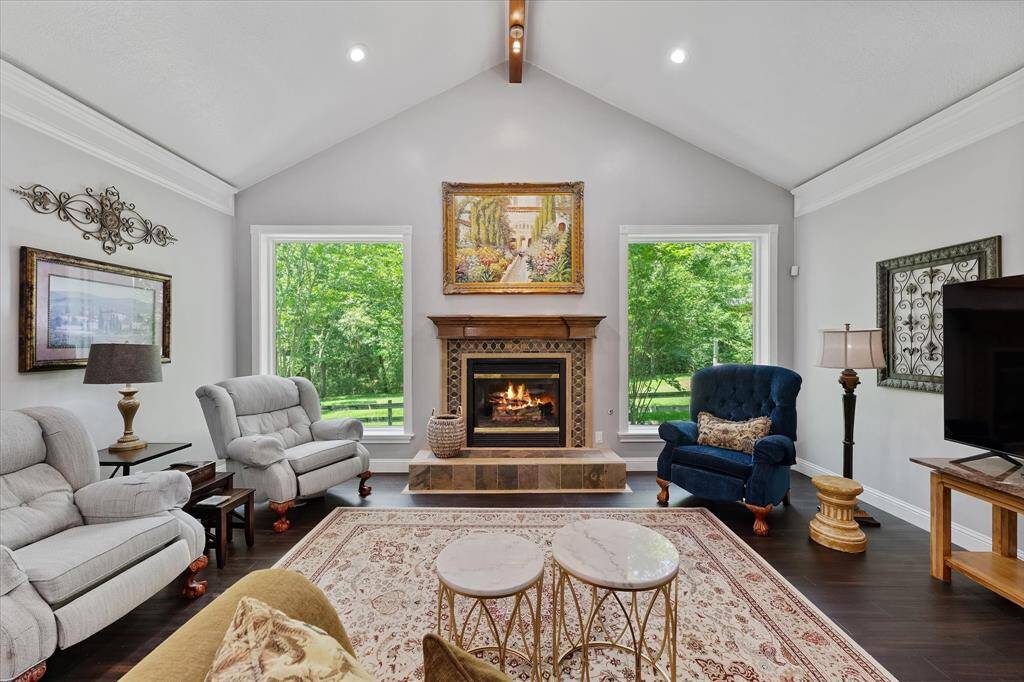 Another angle of this beautiful family room