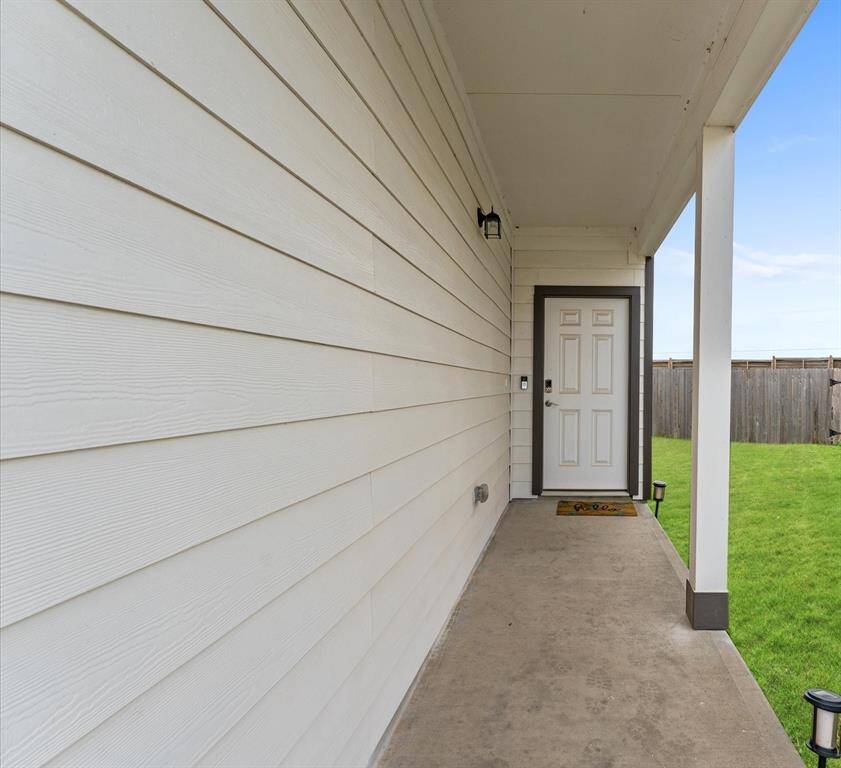Front Door Entrance with full Security System