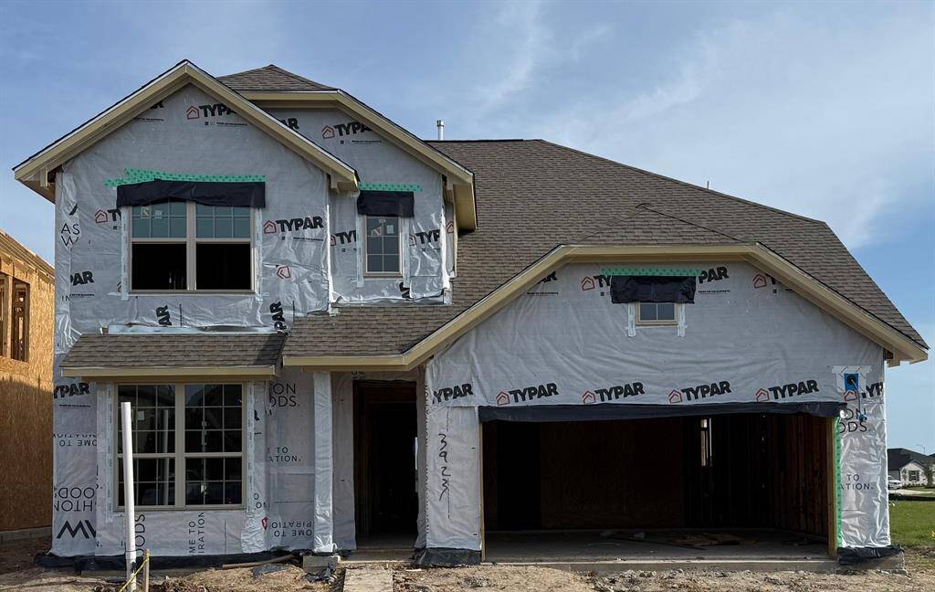 Actual progress of your home.