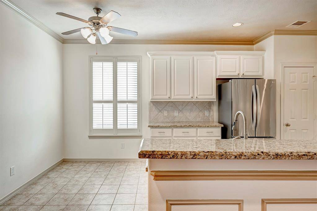 Bright and airy kitchen.