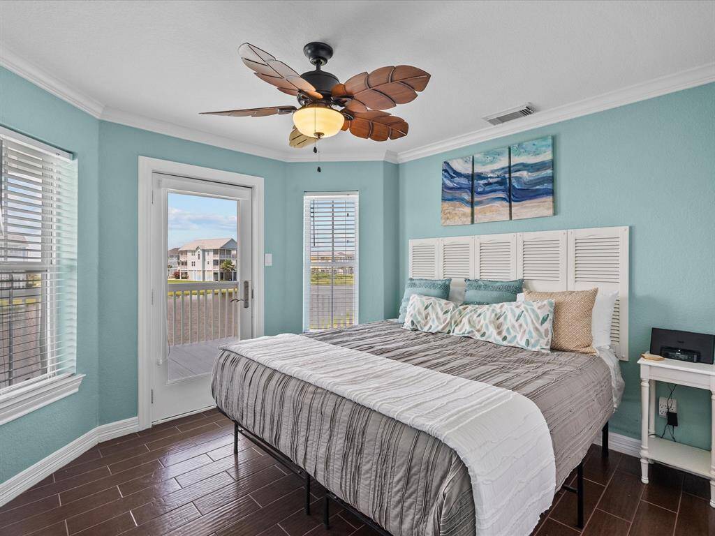Second floor Bedroom 2 with walk out to balcony