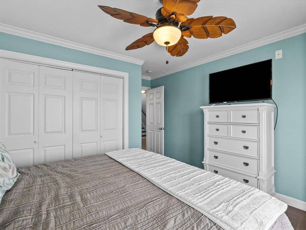 Bedroom 2 with large closest