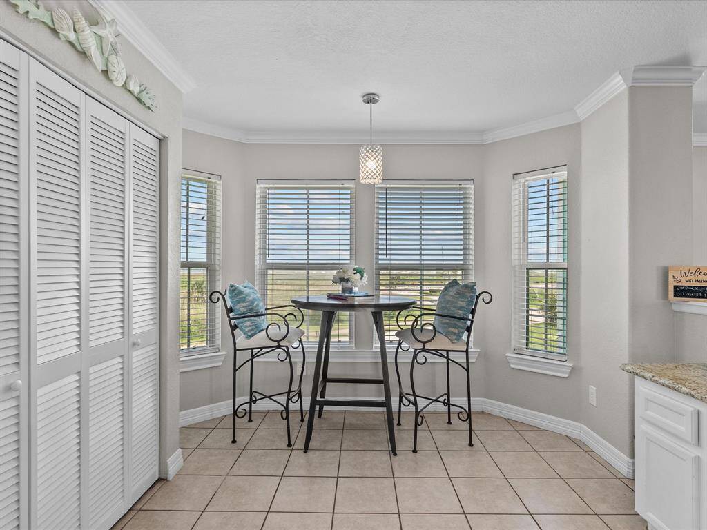cozy space for casual dining or relaxing with a book