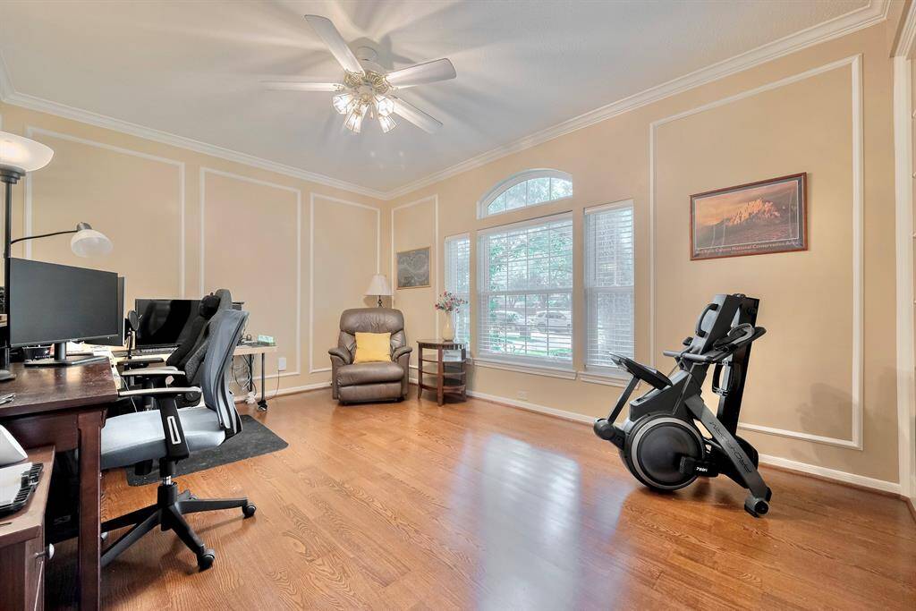 An alternate view of the office/study
