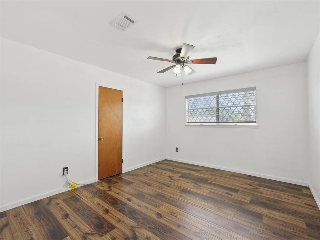 The upstairs has LVP flooring for long-lasting durability.