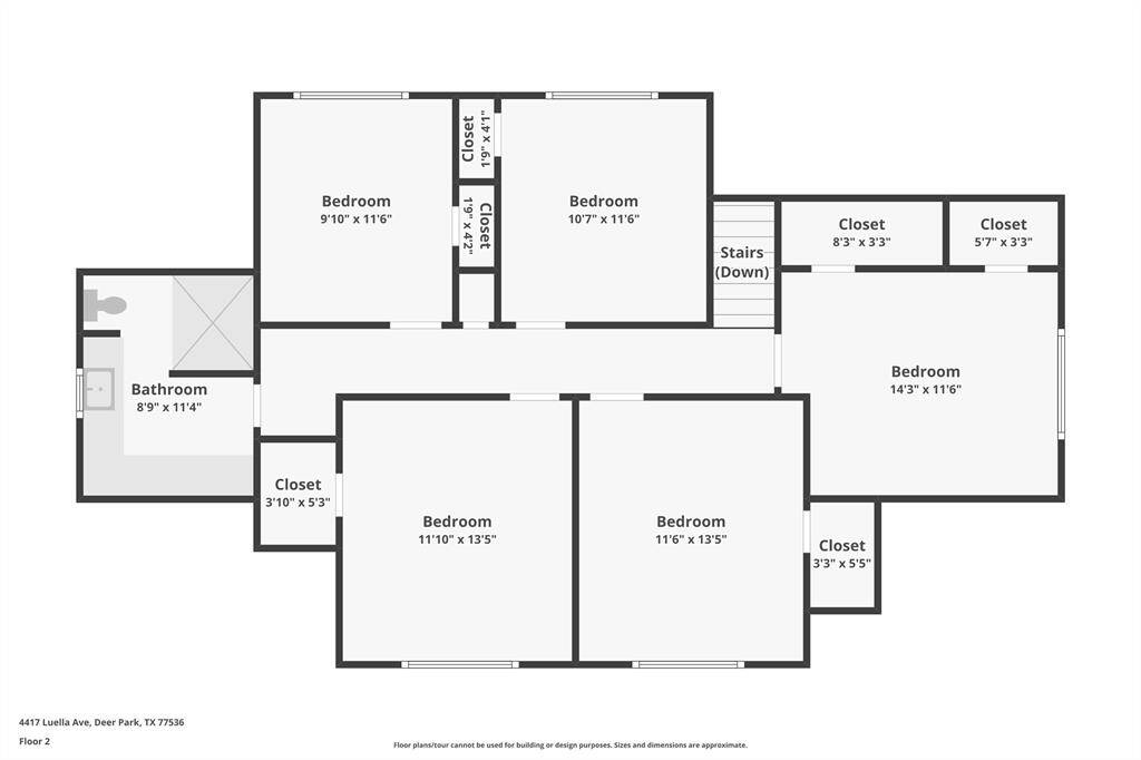 2nd floor of this home.