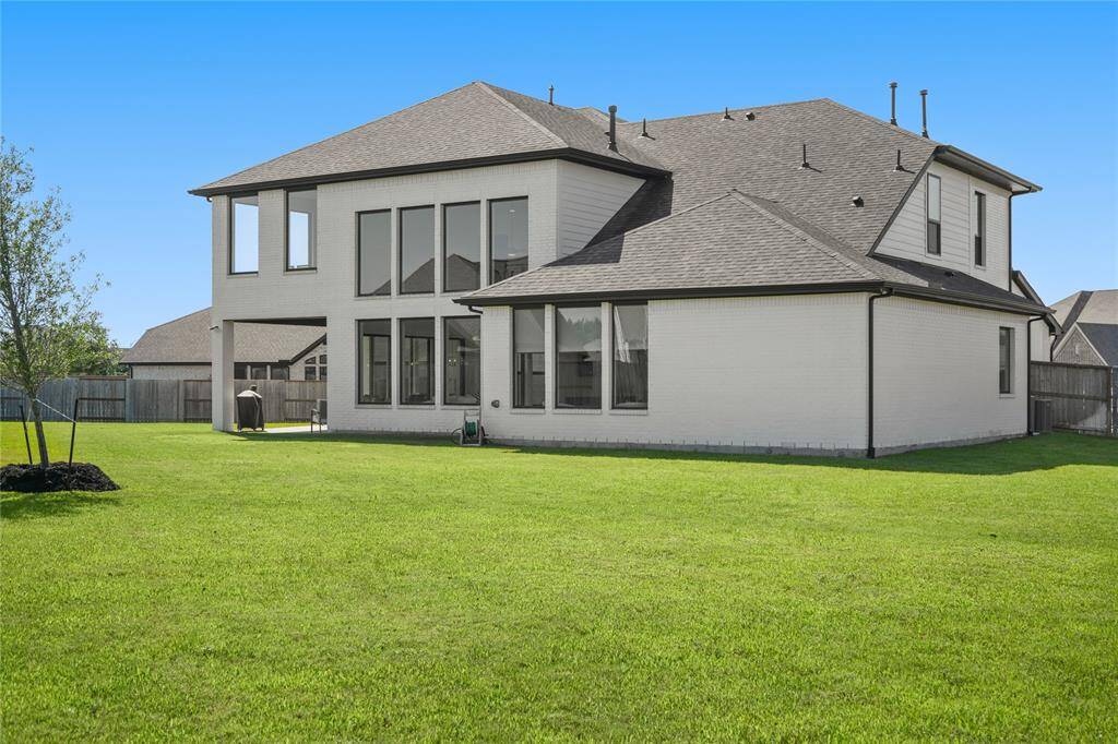 Back left side of home