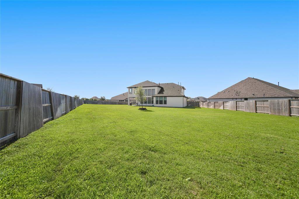 Huge backyard
