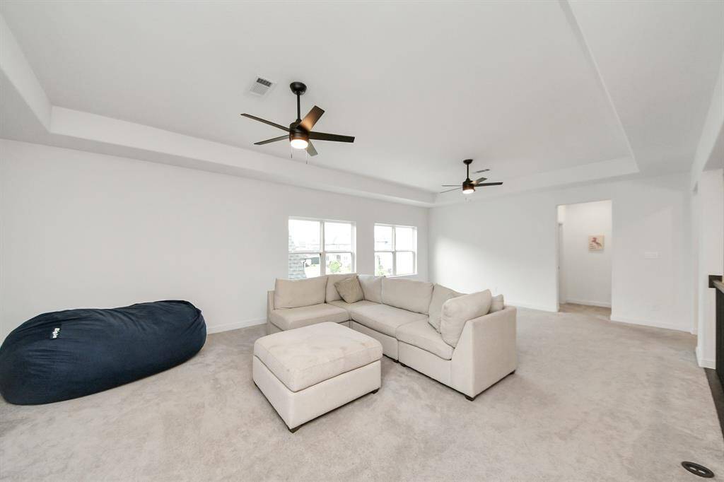 Make memories with friends and family in this spacious game room.