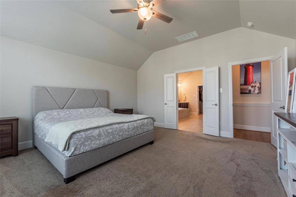 Another view of the primary bedroom. Private and direct access to the primary bath.