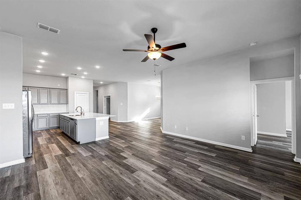 Great view of the open concept layout of the main living areas.