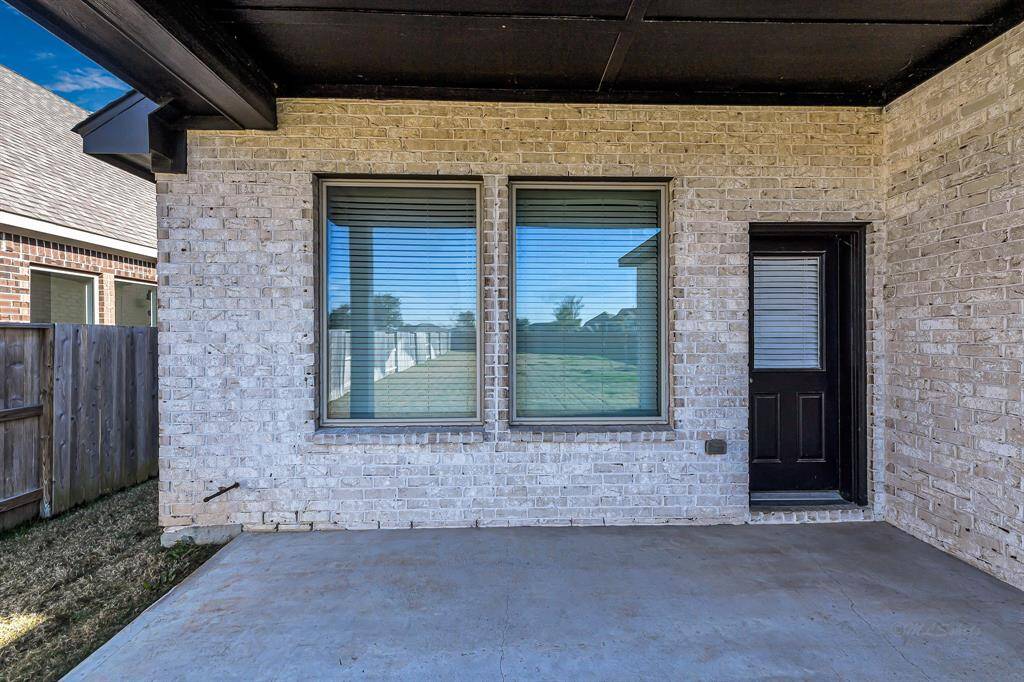 Enjoy sitting on your back porch with a view of your massive backyard.