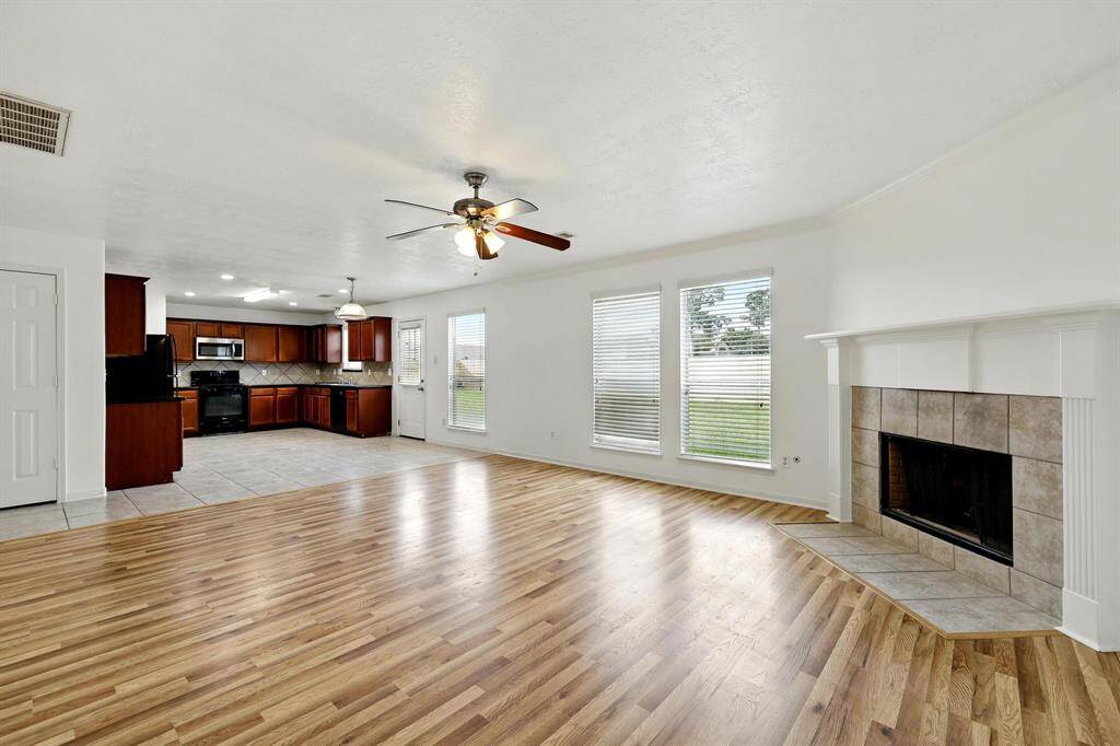 Family Room open to breakfast area and kitchen