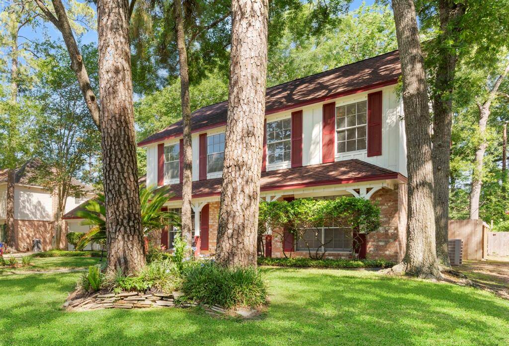 Mature trees provide shade on those hot summer days!