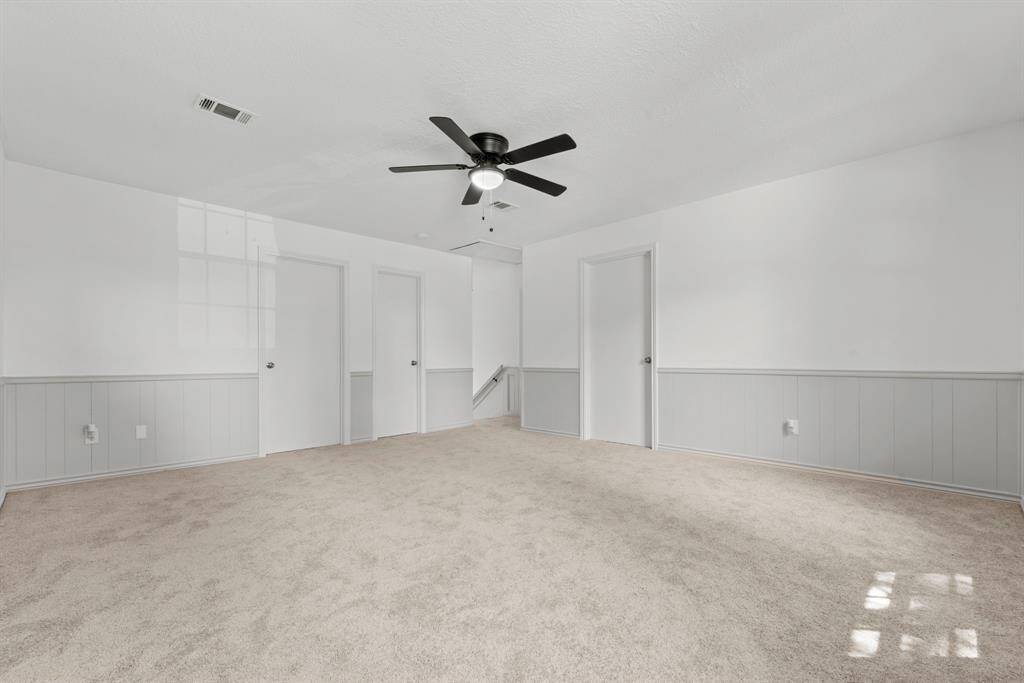 Another look at this game room on the second floor!