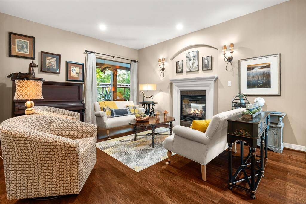 When you first enter the home there is this living space that is nice when you have special guests, large gatherings or just prefer a spot to relax and read.