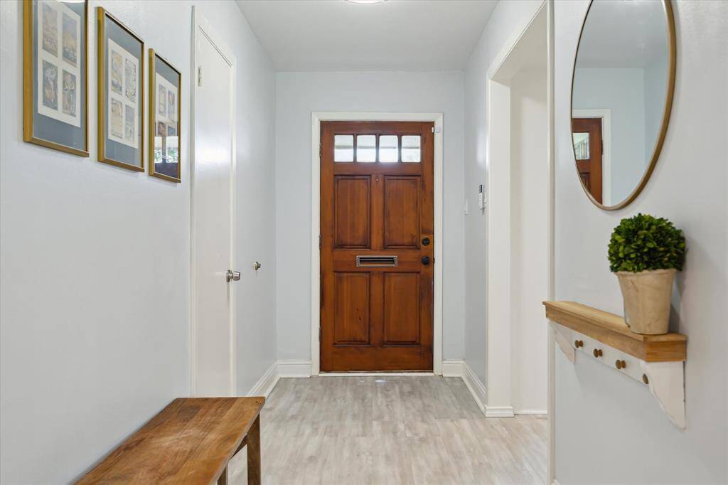 The bright hall for welcoming guests into your home.