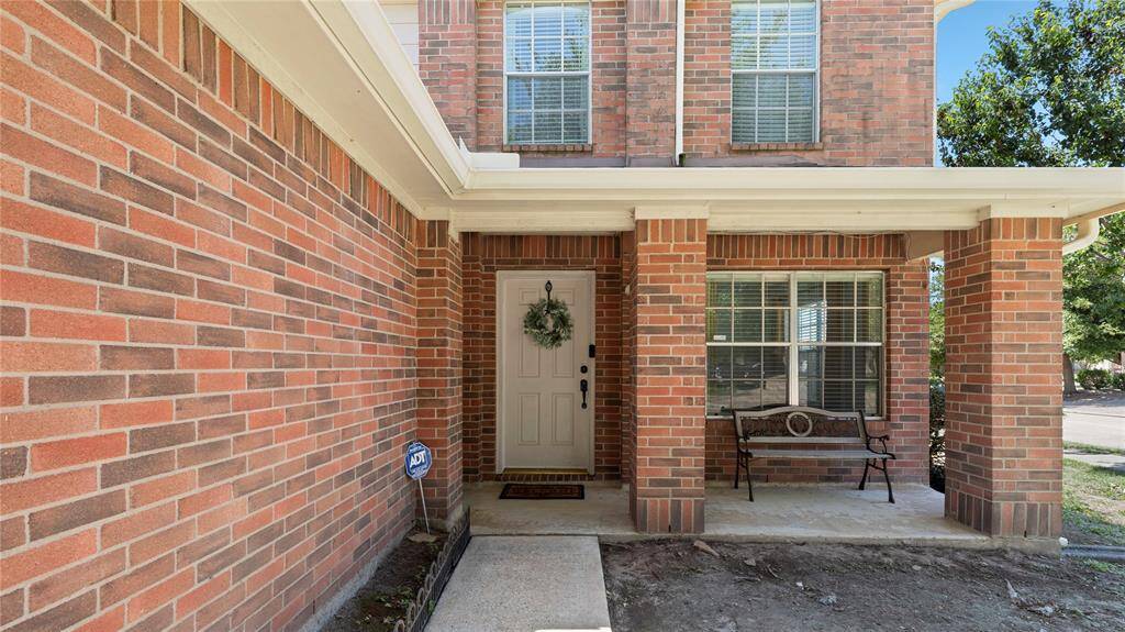 Enjoy sitting on your front porch.