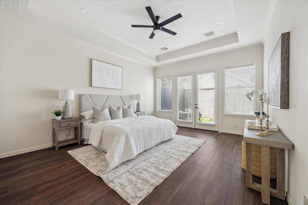 Primary bedroom is also located on the 1st floor.