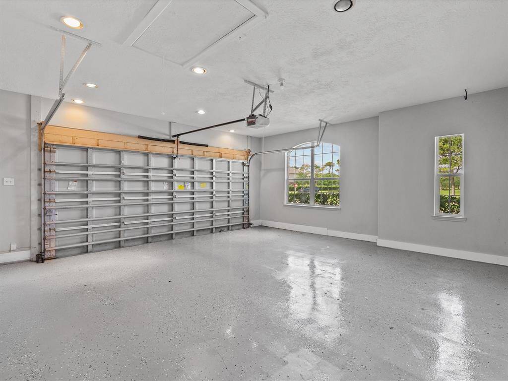 2-Car Garage with Epoxy Floor