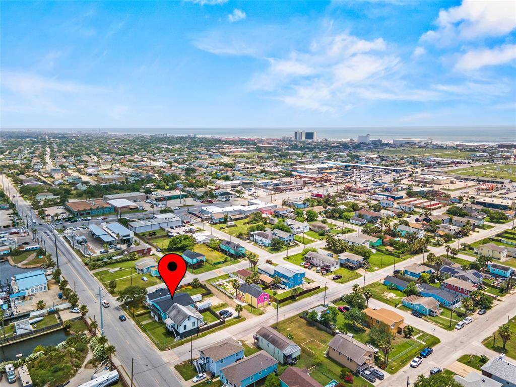 Aerial View Looking South East