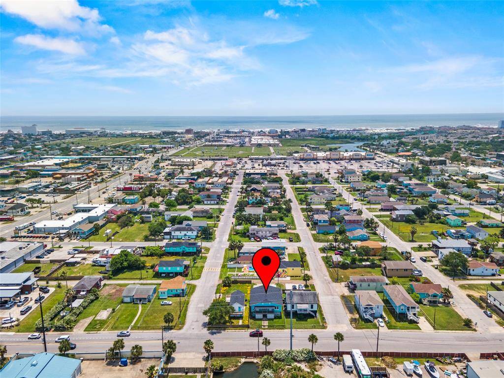 Aerial View Looking South