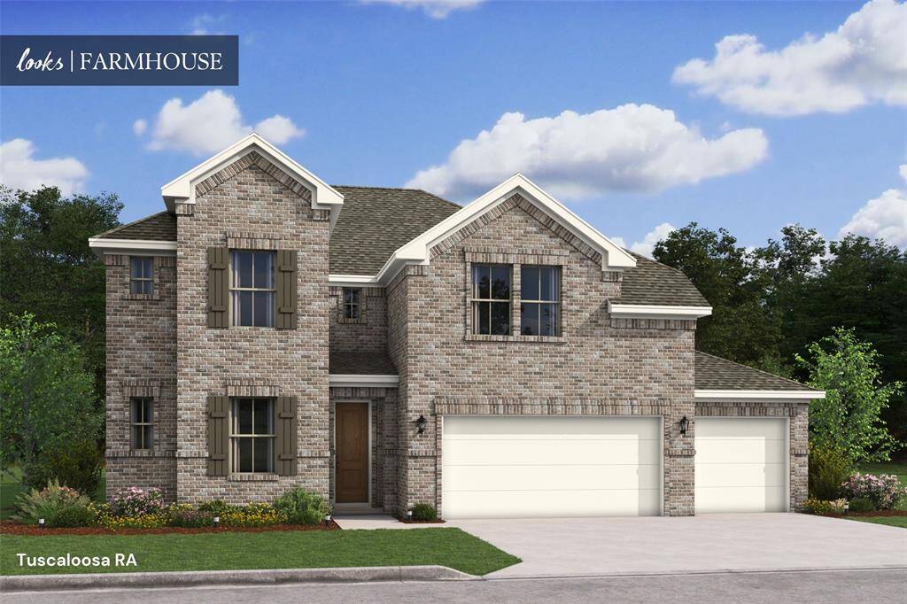 Stunning Tuscaloosa design by K. Hovnanian Homes with Elevation RA in beautiful Westwood. (*Artist rendering used for illustration purposes only.)
