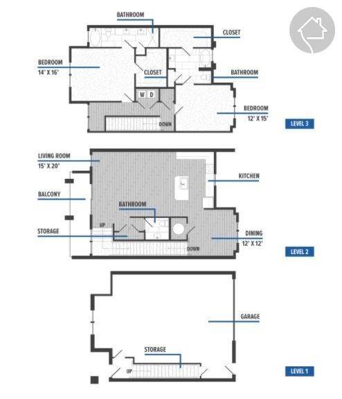 2,036 SF Floor Plan.
