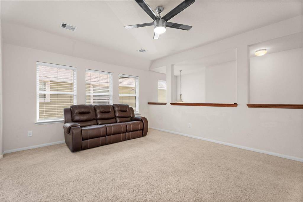 Large game room/second living area when you come up the stairs!