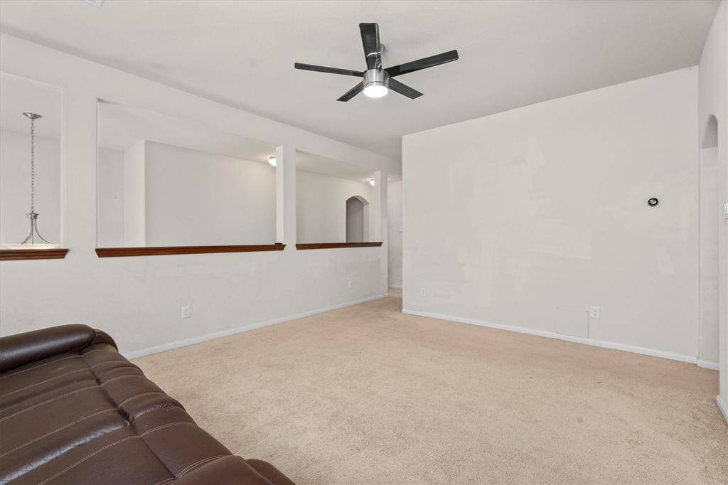 There are so many things you can do with this spacious game room!