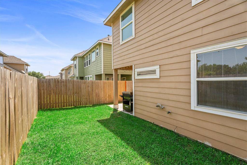 Backyard is nice and green!