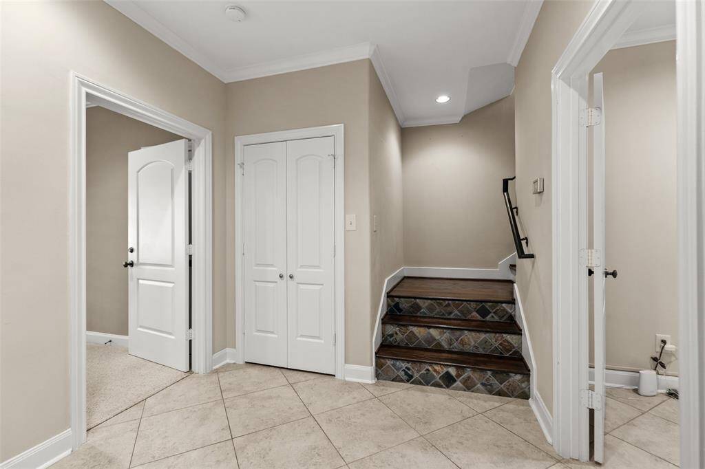 First Floor entrance to stairway