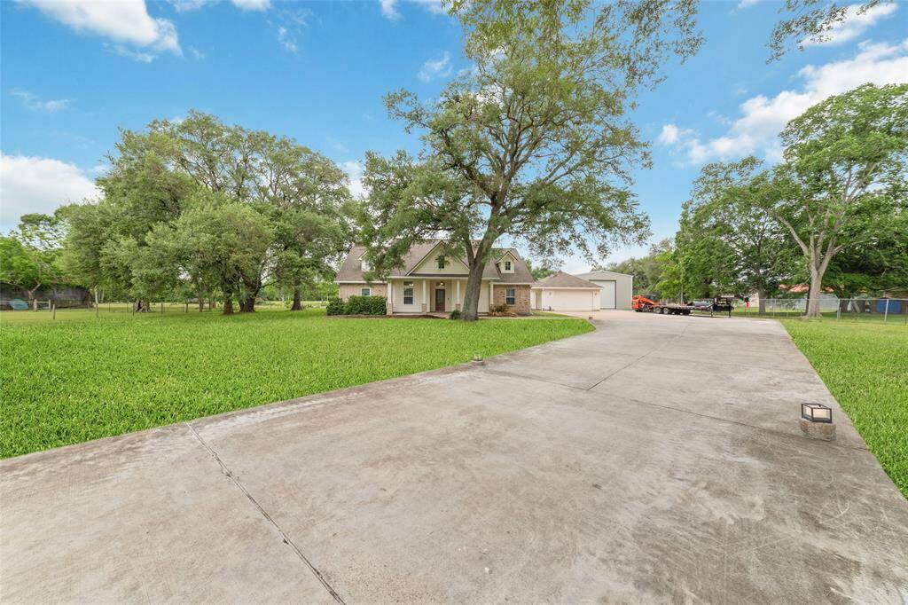 Tucked away on 1.5 serene acres in Manvel, this distinctive property is built for the way you want to live. The flexible floorpan allows between 4 to 6 bedrooms, 2.5 baths, a 2-car garage, in-ground pool, plus a 60'x30' insulated shop.
