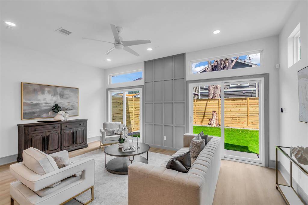 Additional view of the bright and airy living area.