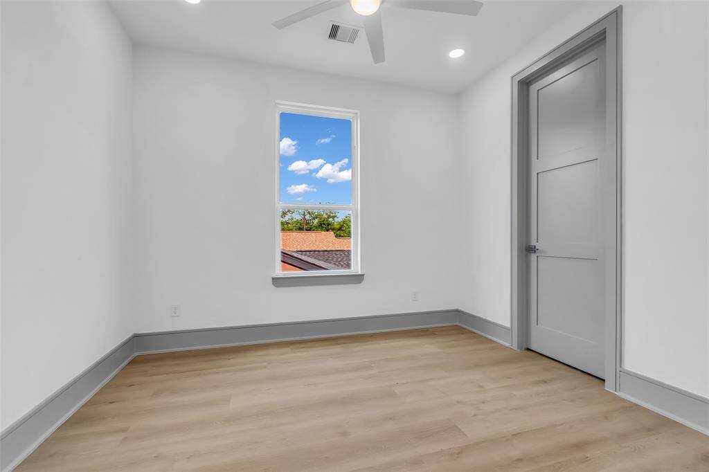 One of the guest bedrooms, ready to be styled to suit your needs and preferences.