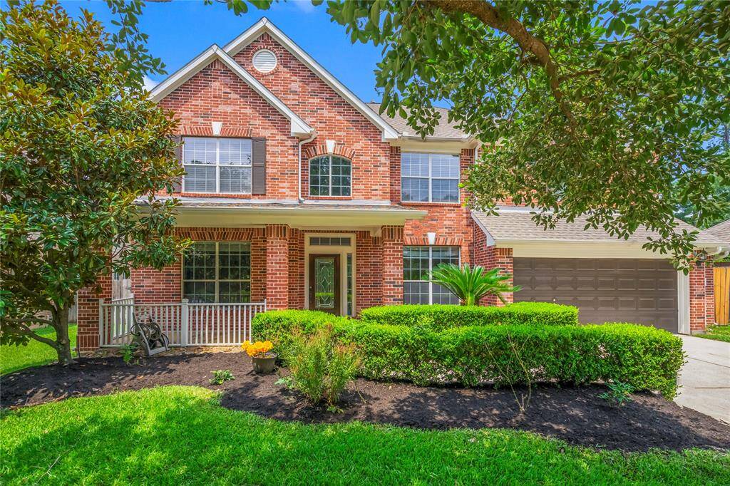Beautiful front elevation with covered porch