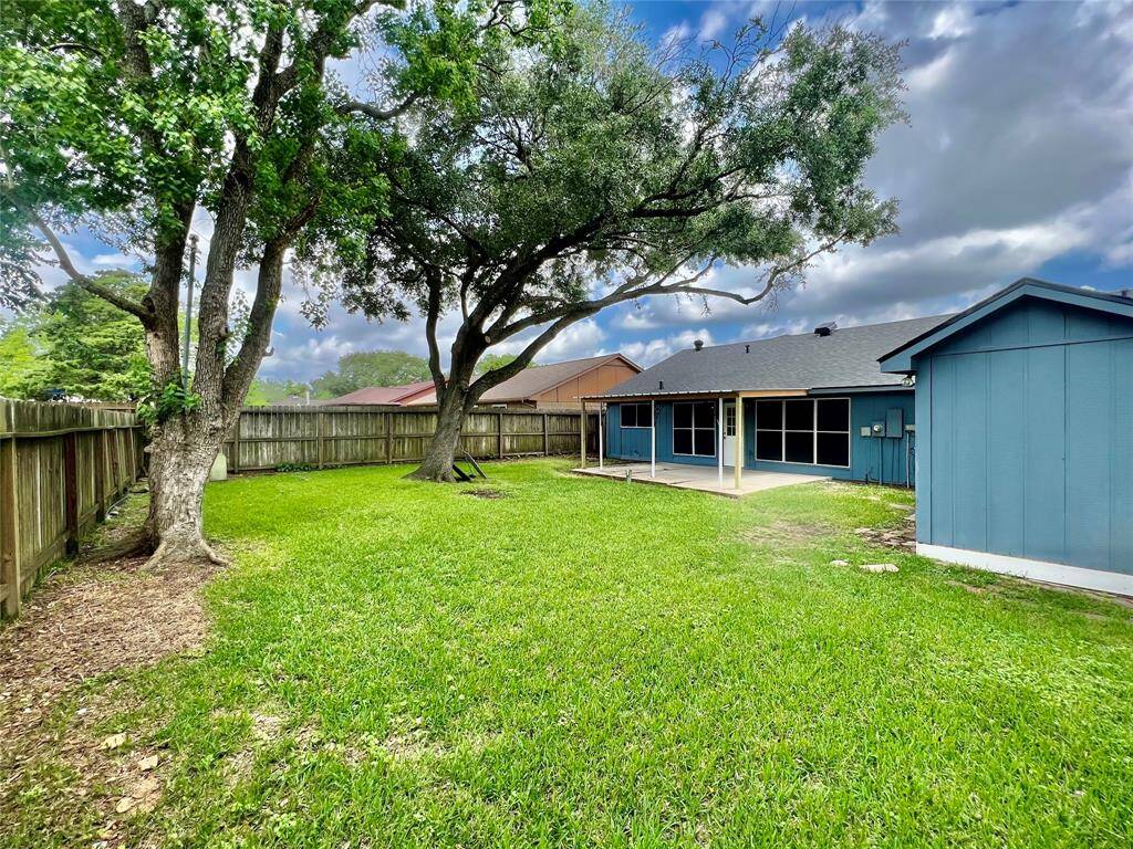 Backyard 2 view