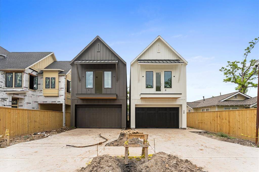 Welcome to 728 E 13 1/2 Street, a quaint and quiet street in the Heights! Completion in May!*Photo taken in late April*
