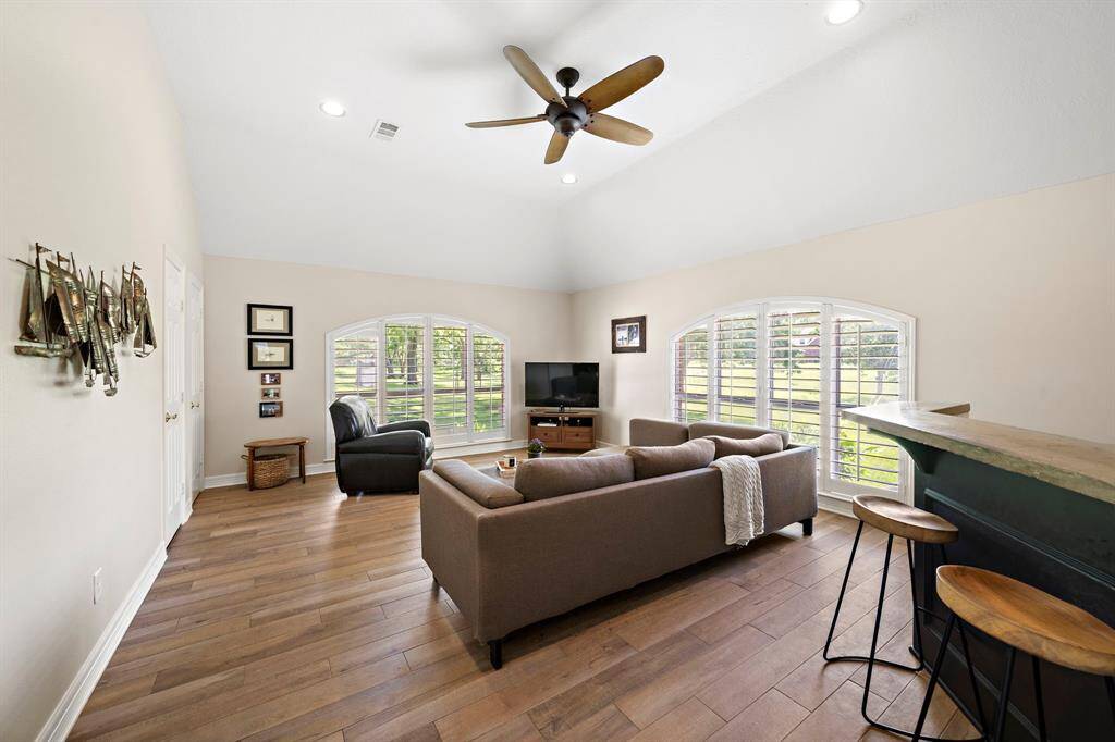 Perfectly positioned on the opposite side of the home where the bedrooms are located.