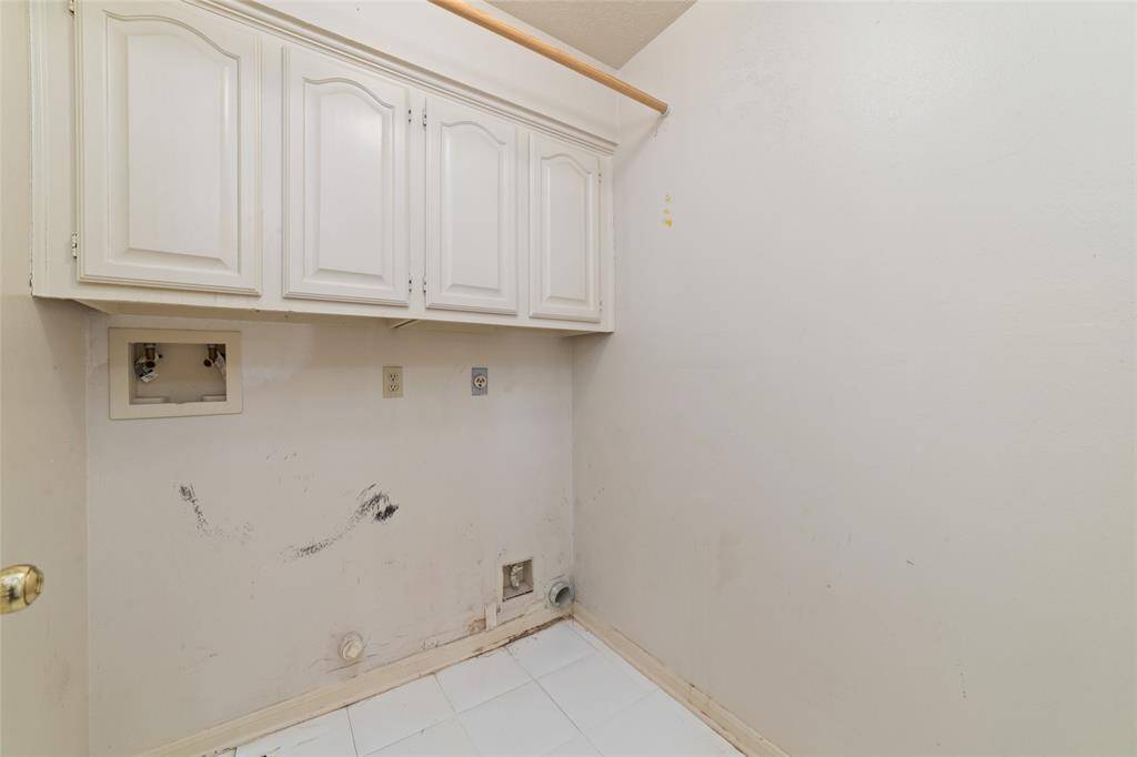 Utility room downstairs.