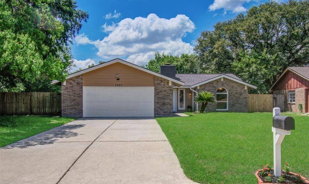 Oversized front yard with driveway for up to 4 cars