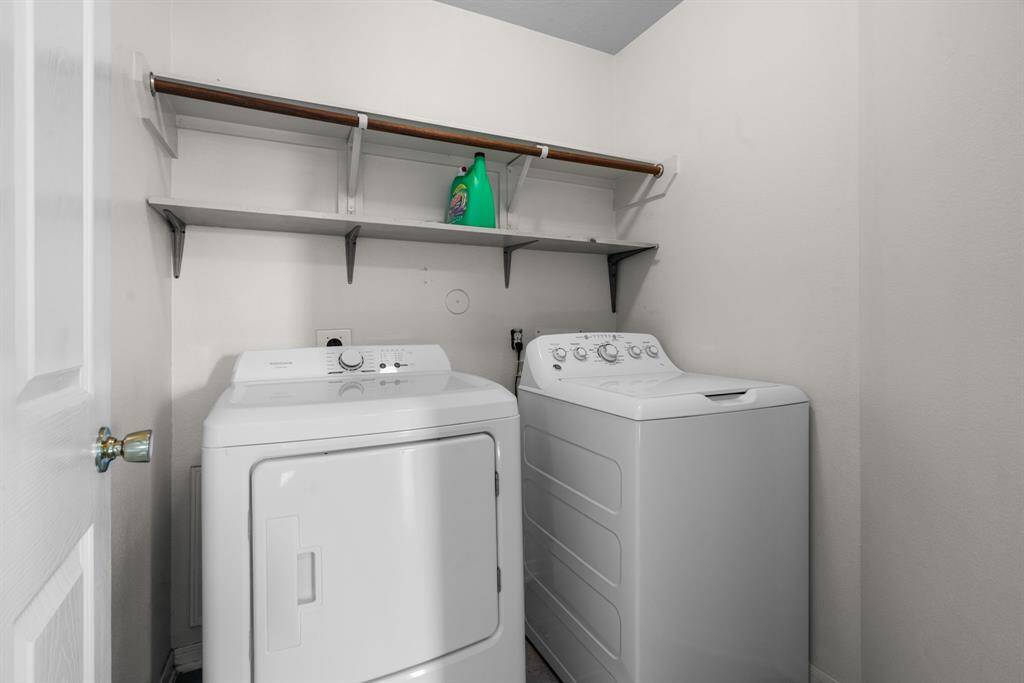 laundry room is located upstairs - washer and dryer stay with the home!