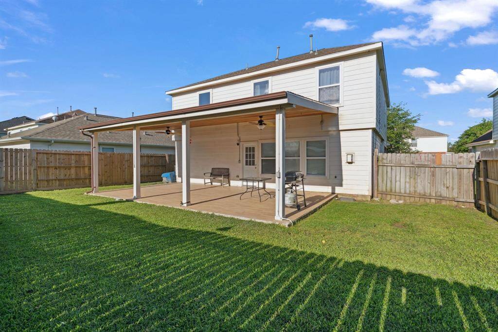 large backyard for BBQ's family gatherings or to enjoy your home