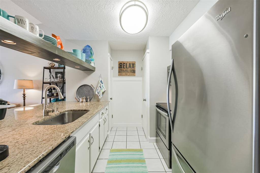 Built-in pantry and laundry.