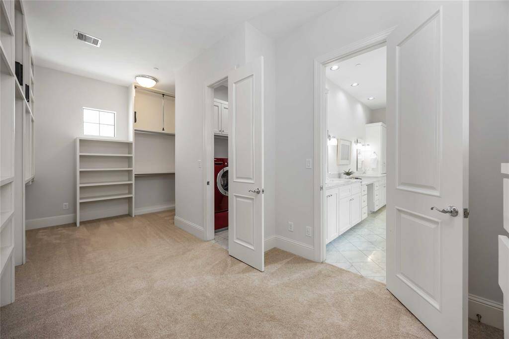 Wait, there's more! Take a peek into yet another room that is conveniently located next to your closet!