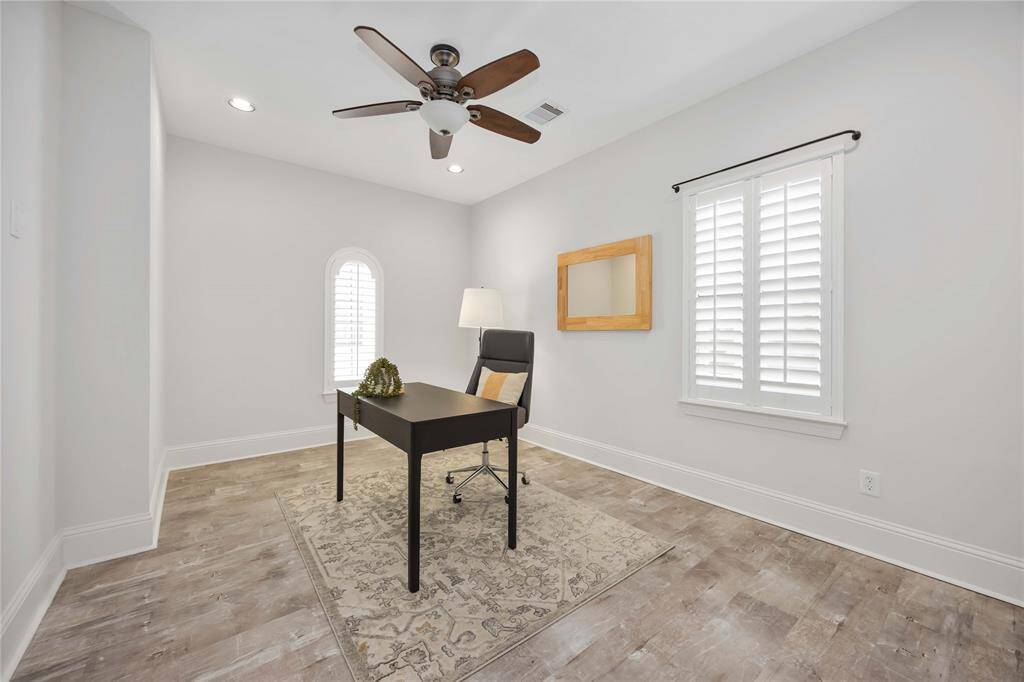 The last bedroom, located on the fourth floor, rests near the game room and has access to another full bath.