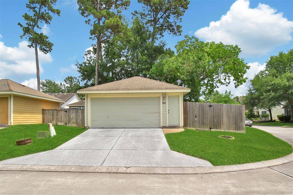 Detached 2-car garage with driveway access and plenty of room for tools or hobbies