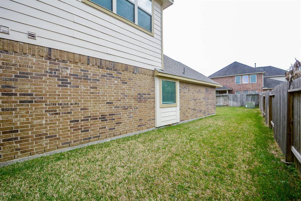 This extended area of back lawn may be perfect for some plantings.