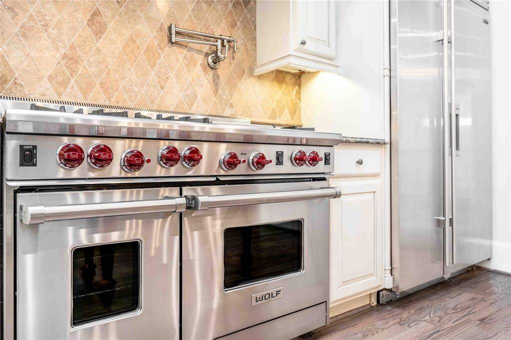 SS 6 Burner 48" Wolf Range With Dual Ovens