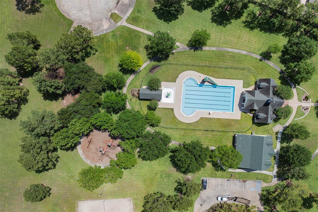 Neighborhood pool within walking distance.